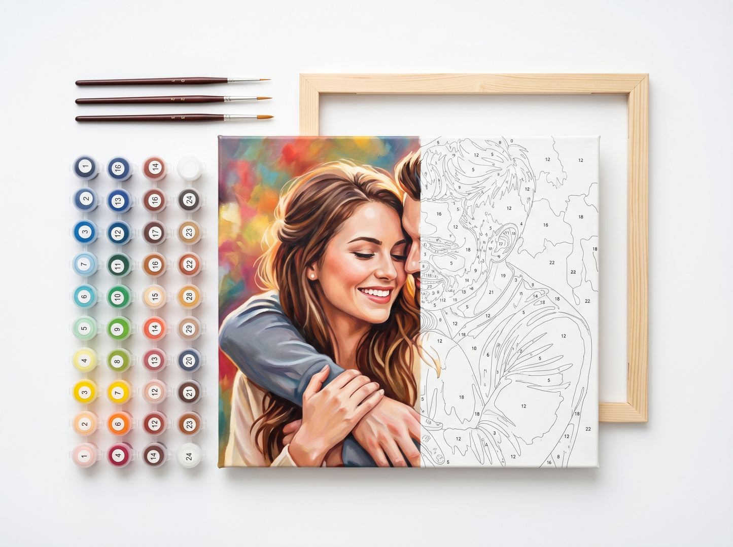 Custom Paint by Numbers Kit